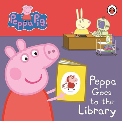 Εικόνα της PEPPA PIG: PEPPA GOES TO THE LIBRARY: MY FIRST STORYBOOK BOARD BOOK
