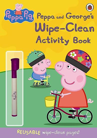 Εικόνα από PEPPA PIG: PEPPA AND GEORGE'S WIPE-CLEAN ACTIVITY BOOK ACTIVITY BOOK