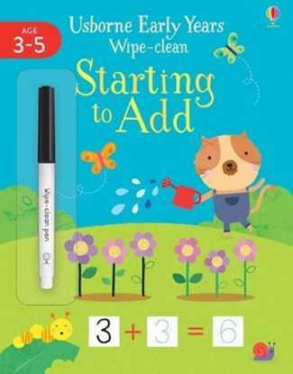 Εικόνα της USBORNE WIPE-CLEAN EARLY YEARS : STARTING TO ADD PB