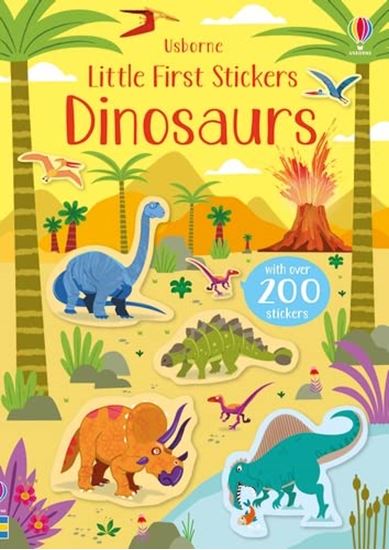Εικόνα από USBORNE FIRST STICKER BOOK: DINOSAURS PB