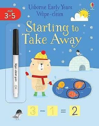 Εικόνα της USBORNE WIPE-CLEAN EARLY YEARS : STARTING TO TAKE AWAY PB