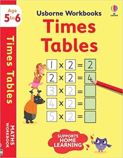 Εικόνα από USBORNE WORKBOOKS TIMES TABLES 5-6 PB