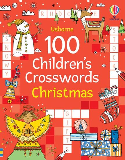 Εικόνα από USBORNE: 100 CHILDREN'S CROSSWORDS CHRISTMAS