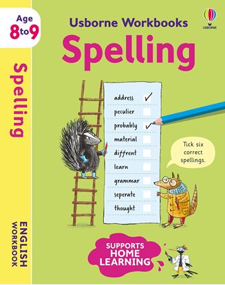 Εικόνα της USBORNE WORKBOOKS SPELLING 8-9 PB