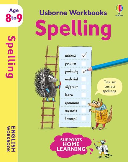 Εικόνα από USBORNE WORKBOOKS SPELLING 8-9 PB