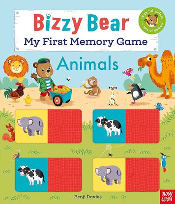 Εικόνα της BIZZY BEAR : MY FIRST MEMORY GAME BOOK - ANIMALS HC BBK