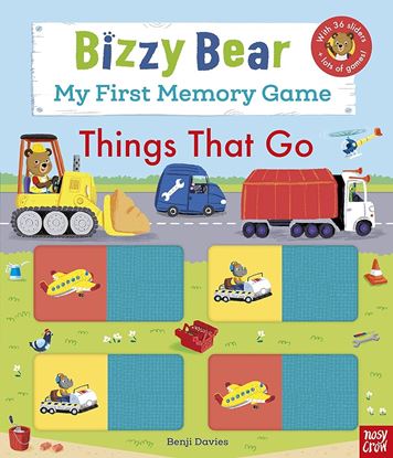Εικόνα της BIZZY BEAR : MY FIRST MEMORY GAME BOOK - THINGS THAT GO HC BBK