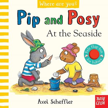 Εικόνα της PIP AND POSY, WHERE ARE YOU? AT THE SEASIDE (A FELT FLAPS BOOK) HC BBK
