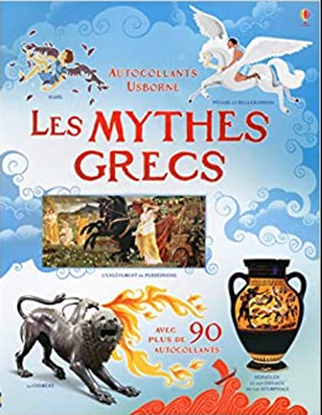 Εικόνα της USBORNE : LES MYTHES GRECS - AUTOCOLLANTS USBORNE (DOCUMENTAIRES)