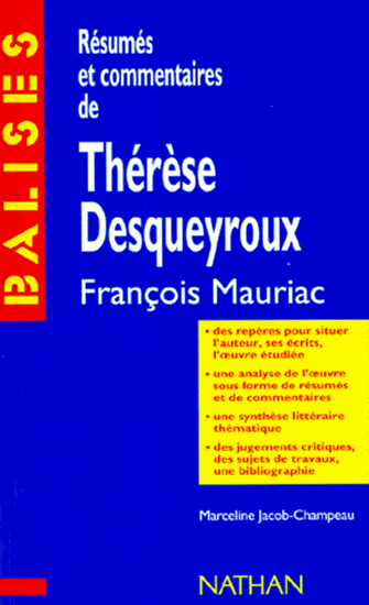 Εικόνα από THERESE DESQUEYROUX (MAURIAC) POCHE
