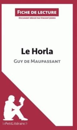 Εικόνα της LE HORLA DE GUY DE MAUPASSANT FICHE DE LECTURE  POCHE