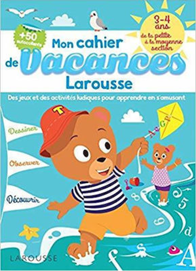 Εικόνα από CAHIER DE JEUX DE VACANCES LAROUSSE 2-3 ANS