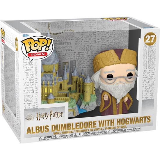 Εικόνα από FUNKO POP! HARRY POTTER: TOWN ALBUS DUMBLEDORE WITH HOGWARTS #27 -57369