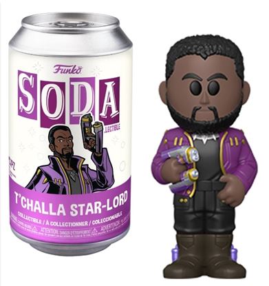 Εικόνα της FUNKO POP! MARVEL VINYL SODA : T’CHALLA STAR-LORD