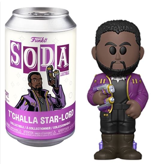 Εικόνα από FUNKO POP! MARVEL VINYL SODA : T’CHALLA STAR-LORD