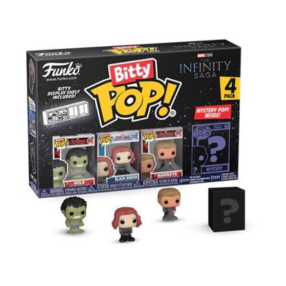 Εικόνα της FUNKO BITTY POP! 4-PACK : MARVEL - HULK