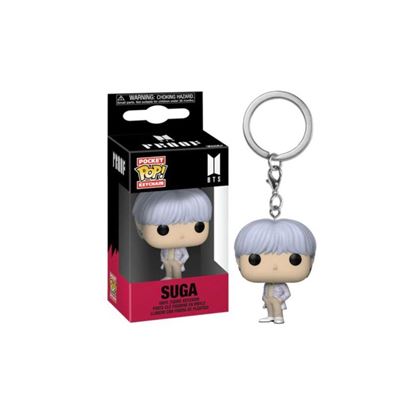 Εικόνα της FUNKO POCKET POP! : SUGA VINYL FIGURE KEYCHAIN