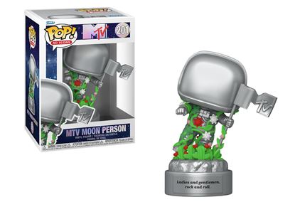 Εικόνα της FUNKO POP! MTV : MOON PERSON WITH FLOWERS #201