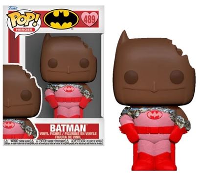 Εικόνα της FUNKO POP! HEROES DC: VALENTINE'S DAY 2024 - BATMAN (VALENTINE CHOCOLATE) #489 VINYL FIGURE