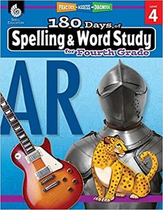 Εικόνα της 180 DAYS OF SPELLING AND WORD STUDY LEVEL 4