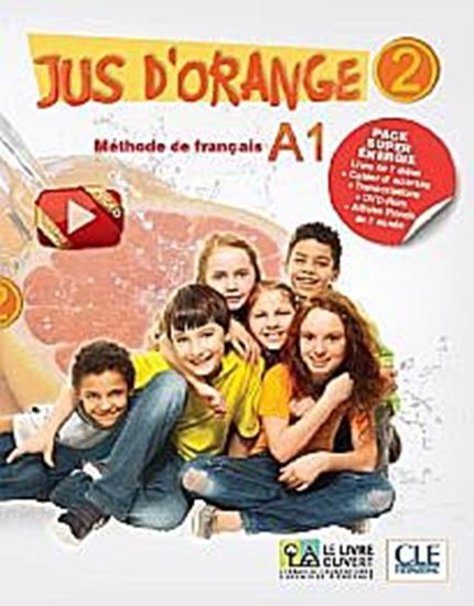 Εικόνα από JUS D'ORANGE SUPER PACK ENERGIE 2 A1 (METHODE + CAHIER + DVD ROM + CARTE RONDE DE L'ANNEE + TRANSCRIPTIONS)