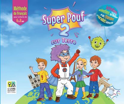 Εικόνα της SUPER POUF! 2 LIVRE DE L'ELEVE