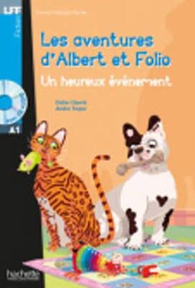 Εικόνα της LFF : LES AVENTURES D'ALBERT ET FOLIO-UN HEUREUX EVENEMENT A1 (+ CD AUDIO MP3)
