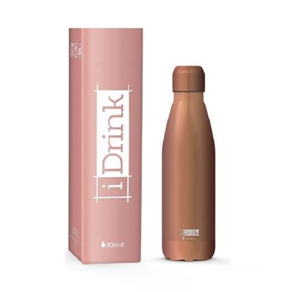 Εικόνα της ΠΑΓΟΥΡΙ i DRINK ID0020 THERM BOTTLE 500ML MAT ROSE