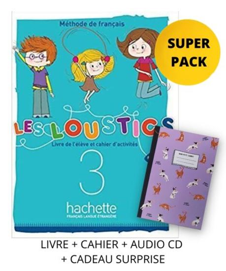 Εικόνα από LES LOUSTICS MINI VOLUME 3 A1 SUPER PACK (LIVRE + CAHIER + LEXIQUE + CADEAU SURPRISE)