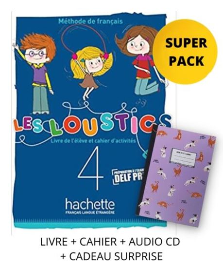 Εικόνα από LES LOUSTICS MINI VOLUME 4 A1 SUPER PACK (LIVRE + CAHIER + LEXIQUE + CADEAU SURPRISE)