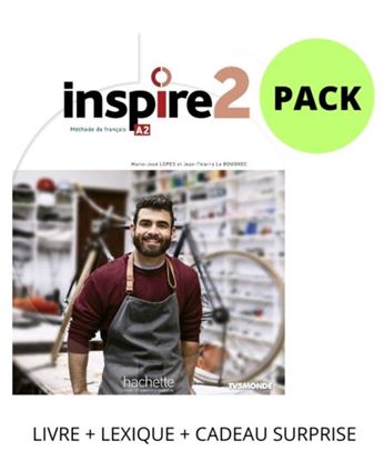 Εικόνα της INSPIRE 2 PACK (LIVRE + LEXIQUE + CADEAU SURPRISE)