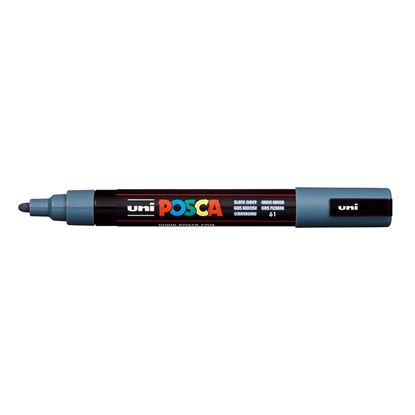 Εικόνα της ΜΑΡΚΑΔΟΡΟΙ UNI POSCA PC-5M MEDIUM SLATE GREY
