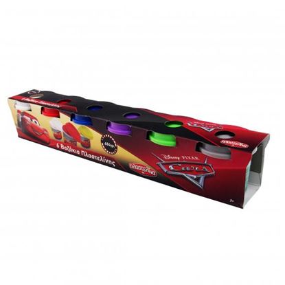 Εικόνα της 6 ΒΑΖΑΚΙΑ ΠΛΑΣΤΕΛΙΝΗΣ 4OZ CARS