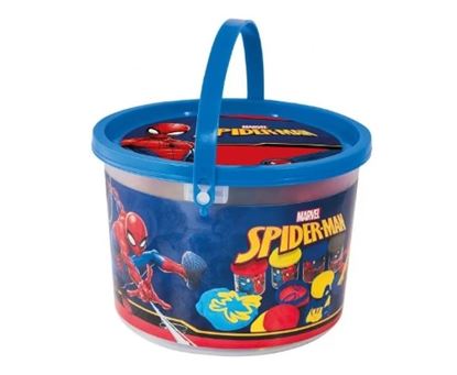 Εικόνα της ΚΟΥΒΑΔΑΚΙ ΠΛΑΣΤΕΛΙΝΗΣ SPIDERMAN: 4 ΒΑΖΑΚΙΑ ΚΑΙ 8 ΕΡΓΑΛΕΙΑ