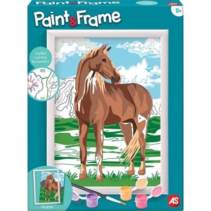 Εικόνα της PAINT & FRAME ΖΩΓΡΑΦΙΖΩ ΜΕ ΑΡΙΘΜΟΥΣ: WILD HORSE
