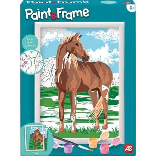 Εικόνα από PAINT & FRAME ΖΩΓΡΑΦΙΖΩ ΜΕ ΑΡΙΘΜΟΥΣ: WILD HORSE