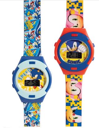 Εικόνα της ΨΗΦΙΑΚΟ ΡΟΛΟΙ SONIC THE HEDGEHOG (2 ΣΧΕΔΙΑ)