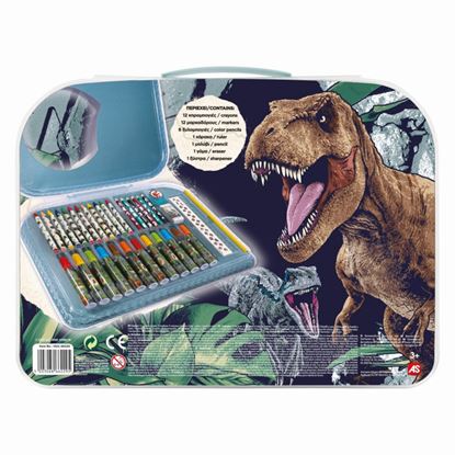 Εικόνα της ΣΕΤ ΖΩΓΡΑΦΙΚΗΣ ART CASE JURASSIC WORLD