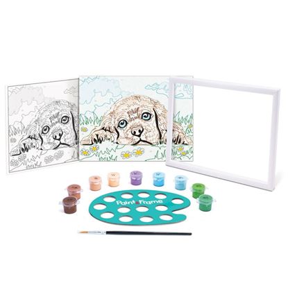 Εικόνα της PAINT & FRAME ΖΩΓΡΑΦΙΖΩ ΜΕ ΑΡΙΘΜΟΥΣ: LOVING PUPPY