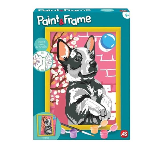 Εικόνα από PAINT & FRAME ΖΩΓΡΑΦΙΖΩ ΜΕ ΑΡΙΘΜΟΥΣ: PLAYFUL HUSKY