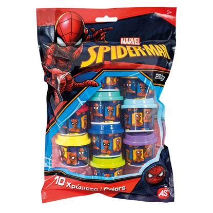 Εικόνα της ΠΛΑΣΤΕΛΙΝΗ SPIDERMAN: 10 ΒΑΖΑΚΙΑ ΣΕ ΣΑΚΟΥΛΑΚΙ