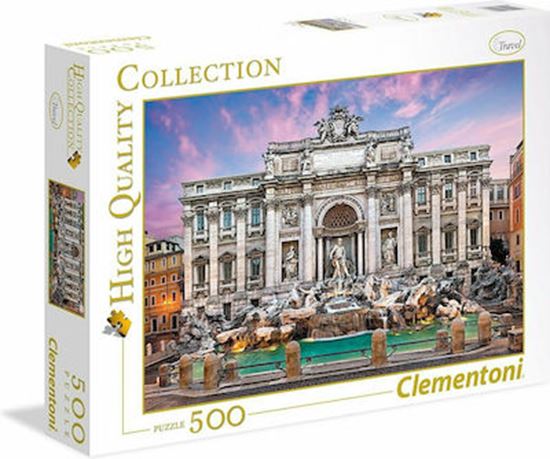 Εικόνα από CLEMENTONI PUZZLE H.Q. FONTADA DI TREVI 500τμχ