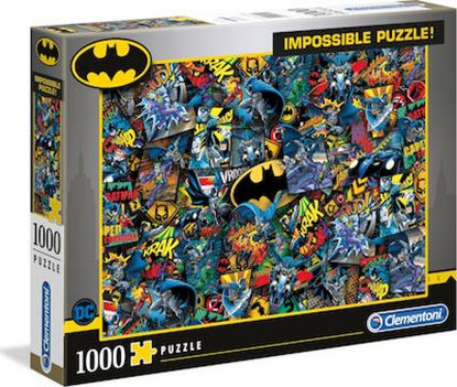 Εικόνα της CLEMENTONI PUZZLE IMPOSSIBLE BATMAN 1000τμχ
