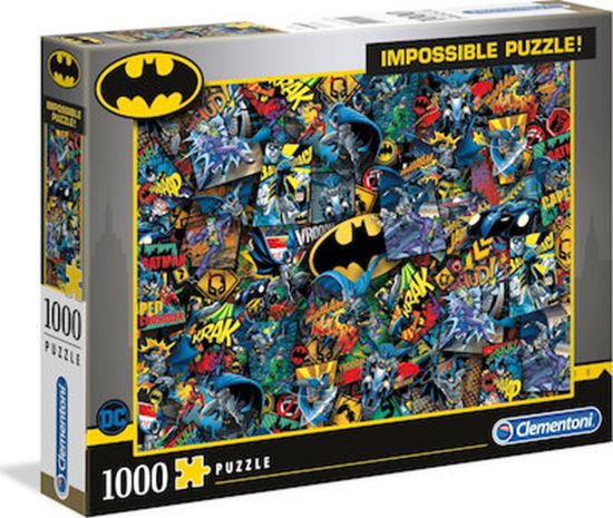 Εικόνα από CLEMENTONI PUZZLE IMPOSSIBLE BATMAN 1000τμχ