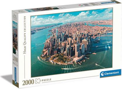 Εικόνα της CLEMENTONI PUZZLE H.Q. ΜΑΝΧΑΤΑΝ ΝΕΑ ΥΟΡΚΗ 2000τμχ