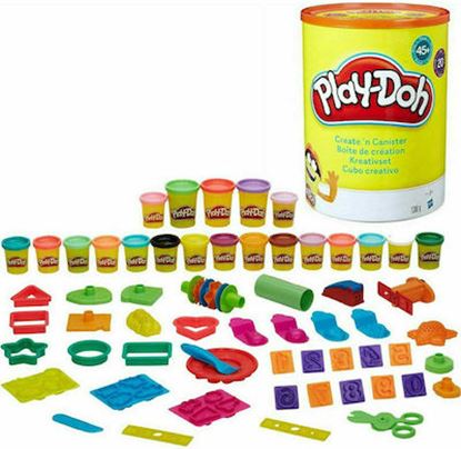 Εικόνα της PLAY-DOH: CREATE N CANISTER (20ΤΜΧ ΠΛΑΣΤΕΛΙΝΕΣ)