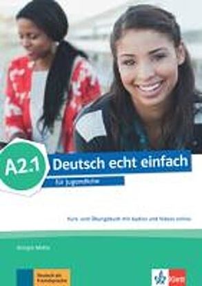 Εικόνα της DEUTSCH ECHT EINFACH A2.1 KURS - UND UBUNGSBUCH