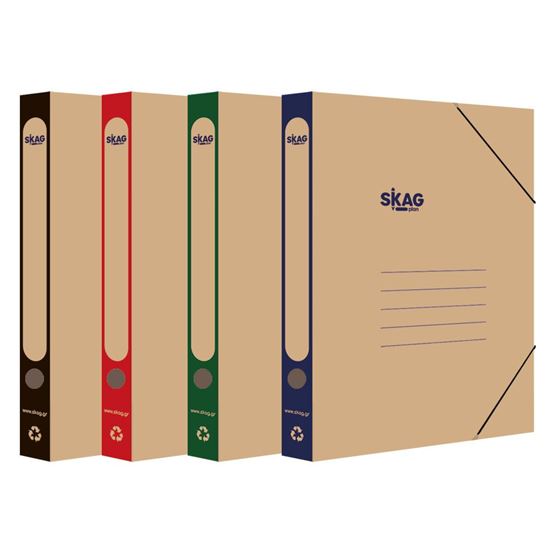 Εικόνα από ΚΟΥΤΙ ΜΕ ΛΑΣΤΙΧΟ SKAG ΚΡΑΦΤ 26.5x35.5 3,5cm 4 ΧΡΩΜ.