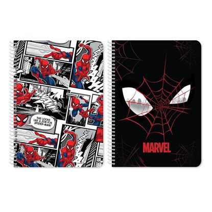 Εικόνα της ΤΕΤΡΑΔΙΑ SPIRAL SPIDERMAN A4 2ΘΕΜ 60Φ