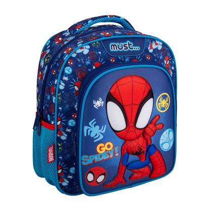 Εικόνα της ΤΣΑΝΤΑ ΠΛΑΤΗΣ ΝΗΠΙΟΥ MUST GO SPIDEY 2 ΘΗΚΕΣ 27Χ10Χ31